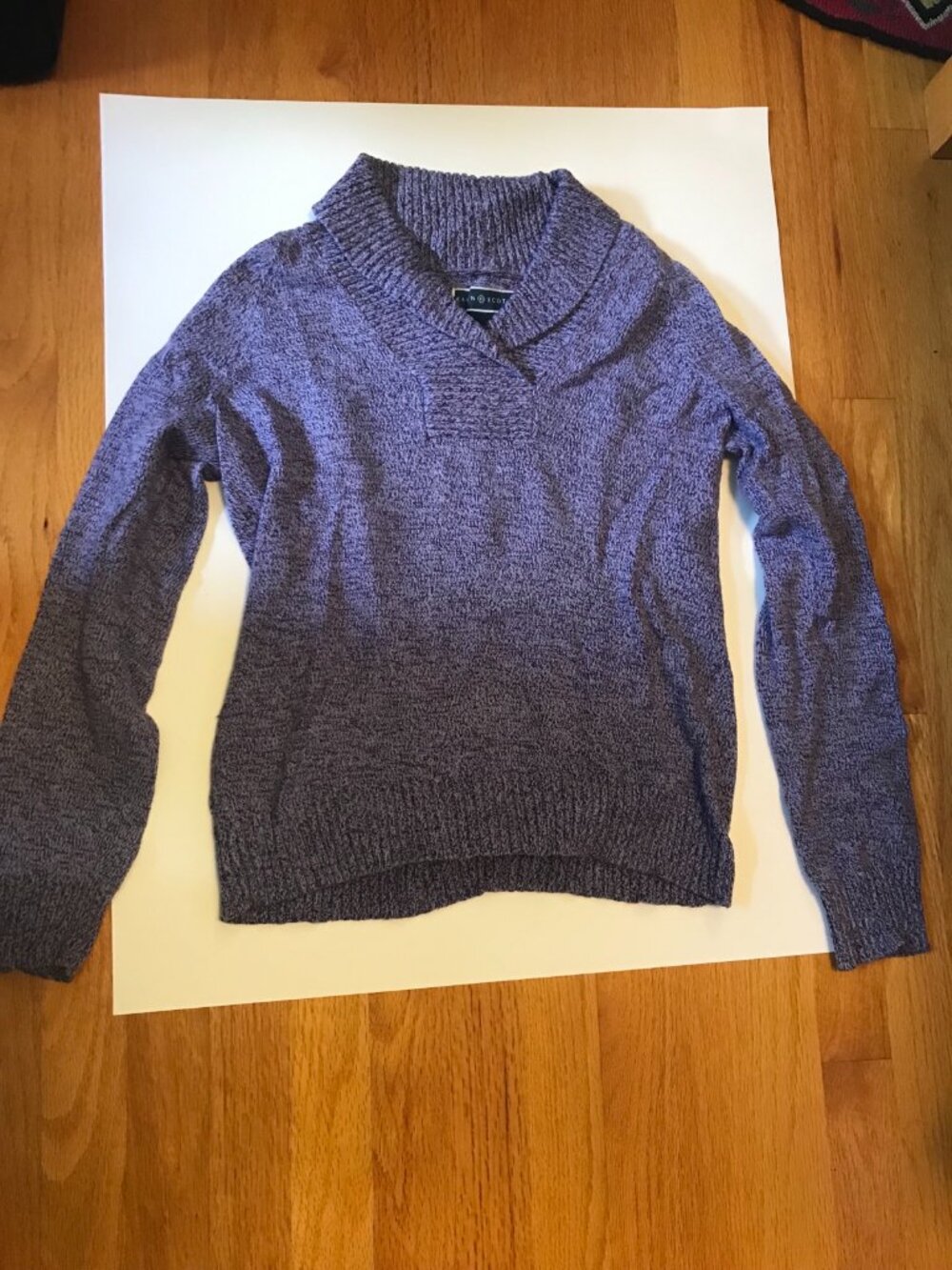 Karen Scott Purple Sweater Women's XS